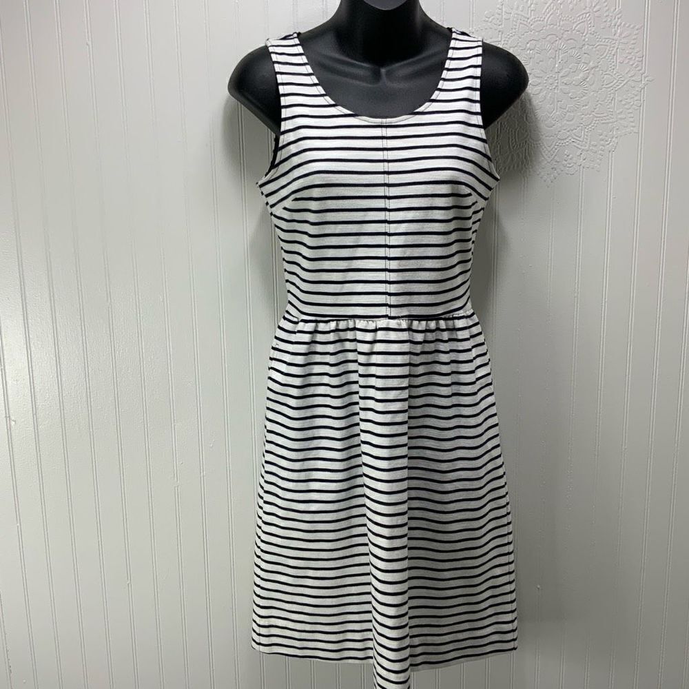 J. CREW Sleeveless striped dress